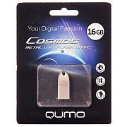 Флэш накопитель USB 16 Гб Qumo Cosmos (silver)