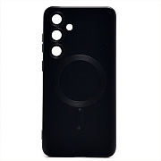 Чехол-накладка - SM020 Matte SafeMag для "Samsung Galaxy S24+" (black) (228117)