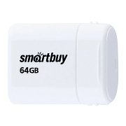 Флэш накопитель USB 64 Гб Smart Buy Lara (white)