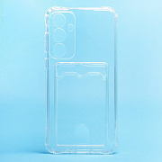 Чехол-накладка - SC276 с картхолдером для "Samsung Galaxy A35" (transparent) (228317)