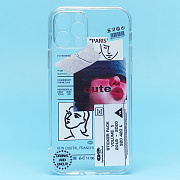 Чехол-накладка - SC273 для "Apple iPhone 12 Pro" (001) (прозрачный)