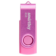Флэш накопитель USB  8 Гб Smart Buy Twist (pink)