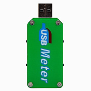 Измерительный прибор - Тестер для проверки характеристик USB кабеля (green)