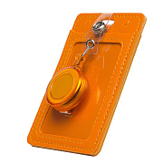 Картхолдер - J019 футляр для карт на рулетке (orange)