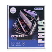 Защитная пленка TPU - Polymer nano для "Apple Watch 45 mm" матовое black  (black)
