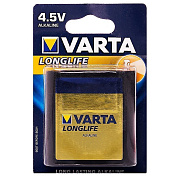 Батарейка (квадрат) Varta 3LR12 LONGLIFE 4,5V (1-BL) (10/100) ..