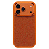 Чехол-накладка - PC071 POSH SHINE для "Apple iPhone 17 Pro/18 Pro" россыпь кристаллов (orange)
