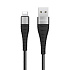 Кабель USB - Apple lightning Borofone BX32 Munificent 12W 100см 2,4A  (black)