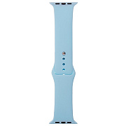 Ремешок - ApW Sport Band Apple Watch 42/44/45/49 mm силикон на кнопке (L) (sky blue)