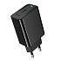 Адаптер Сетевой Hoco CS93A Type-C 3A/20W (black)