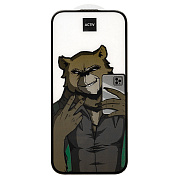 Защитное стекло Full Screen Activ Clean Line 3D для "Apple iPhone 16 Pro/iPhone 17" (black)