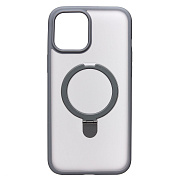 Чехол-накладка - SM088 SafeMag  для "Apple iPhone 12 Pro Max" (grey)