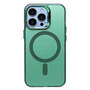 Чехол-накладка - SM025 SafeMag для "Apple iPhone 13 Pro" (green) (232121)