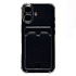 Чехол-накладка - SC300 с картхолдером для "Apple iPhone 17" (black)