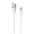 Кабель USB - Apple lightning Borofone BX19 12W 100см 2,4A  (white)