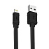 Кабель USB - Apple lightning Hoco X5 Bamboo 12W 100см 2,4A  (black)