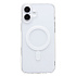 Чехол-накладка - SM006 SafeMag для "Apple iPhone 16 Plus" (прозрачный) (234514)