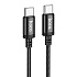 Кабель Type-C - Type-C Hoco X89 Wind PD 60W 100см 3A  (black)