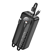 Внешний аккумулятор Hoco J132B 22.5W+PD20W (повр. уп.) 30000mAh Type-C/USB/Type-C (black)