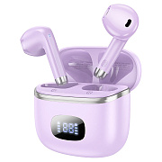 Беспроводные Bluetooth-наушники Hoco TWS EQ1 Music guide (purple)