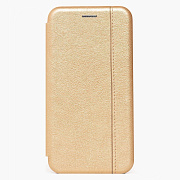 Чехол-книжка - BC002 для "Apple iPhone X/iPhone XS" (gold) откр.вбок