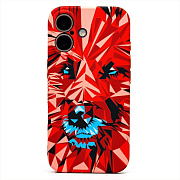Чехол-накладка Luxo Creative для "Apple iPhone 16" (146) (red) (237843)