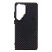 Чехол-накладка Luxo Creative PC  для "Samsung Galaxy S25 Ultra" (124) (black)
