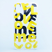 Чехол-накладка - SC212 для "Apple iPhone X/iPhone XS" (003) (yellow)