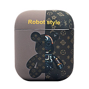 Чехол - SCP19 для кейса "Apple AirPods/AirPods 2" (brown) (225828)