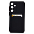 Чехол-накладка - SC337 с картхолдером для "Samsung Galaxy S25+" (black) (239026)