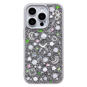 Чехол-накладка - PC097 POSH SHINE для "Apple iPhone 15 Pro" (white) (237455)