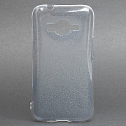 Чехол-накладка - Glamour для "Samsung SM-J106 Galaxy J1 mini Prime" (silver)
