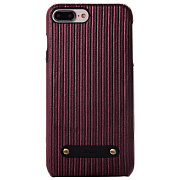 Чехол-накладка Mokka The Traveller series для "Apple iPhone 7 Plus/8 Plus" (burgundy + black) .. (burgundy/black)