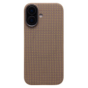 Чехол-накладка Cellis SM009 POSH KEVLAR SafeMag для "Apple iPhone 17" (canyon) (241612)