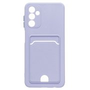 Чехол-накладка - SC315 с картхолдером для "Samsung SM-A047 Galaxy A04s" (light violet) 