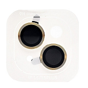 Защитное стекло для камеры - CG03 для "Apple iPhone 15/15 Plus" (gold)