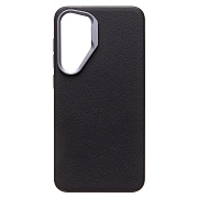 Чехол-накладка Cellis SM032 SafeMag для "Samsung Galaxy S24+" Натуральная кожа (black) (237509)