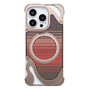 Чехол-накладка - SMZ06 SafeMag для "Apple iPhone 16 Pro" (gold)
