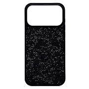 Чехол-накладка - PC071 POSH SHINE для "Apple iPhone 17 Pro Max" россыпь кристаллов (black) (242139)