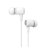 Проводные наушники с микрофоном внутриканальные Borofone BM43 Remy Jack 3,5  (white)