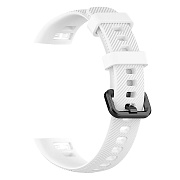 Ремешок Huawei Band 3/3 Pro пластик на пряжке (white)