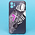 Чехол-накладка - SC185 для "Apple iPhone 11" (001) (black/purple)