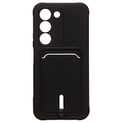 Чехол-накладка - SC304 с картхолдером для "Realme C83 5G/P4 Lite/Narzo 100 Lite" (black)