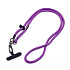 Шнурок - текстильный на шею регулируемый (violet) (231955)