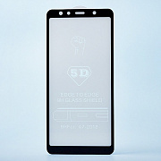 Защитное стекло Full Screen Activ Clean Line 3D для "Samsung SM-A750 Galaxy A7 2018" (black)