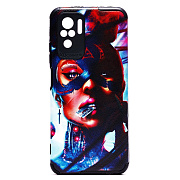 Чехол-накладка - SC310 для Xiaomi Redmi Note 10/Redmi Note 10S" (006) (black)