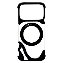 Чехол-накладка - Z-08 Glassy SafeMag для "Apple iPhone 17 Pro" (black) (243146)