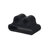 Держатель - силиконовый для наушников "Apple AirPods" (black)