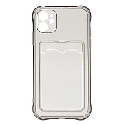 Чехол-накладка - SC276 с картхолдером для "Apple iPhone 11" (black)