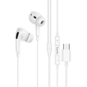 Проводные наушники внутриканальные Hoco M1 Pro Original series Type-C  (white)